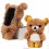 3D Cute Teddy Bear Toy Doll Plush Cover Case For Apple iPhone 6 Plus