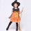 Halloween Costumes for Girls Witch Cosplay Costume Set EK069