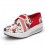 Women's Canvas Platform Slip On Sneakers Athletic Walking Shoes 9002-6